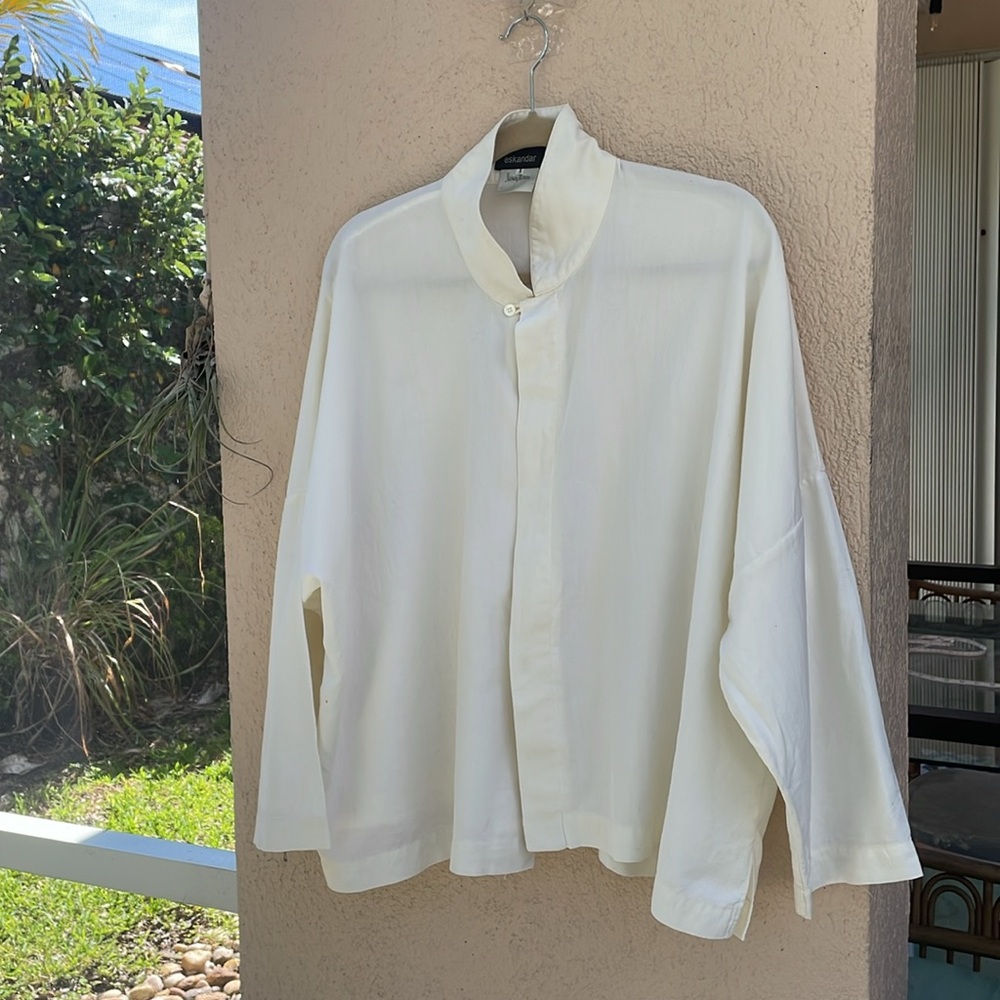 ESKANDAR Quality Classic Blouse